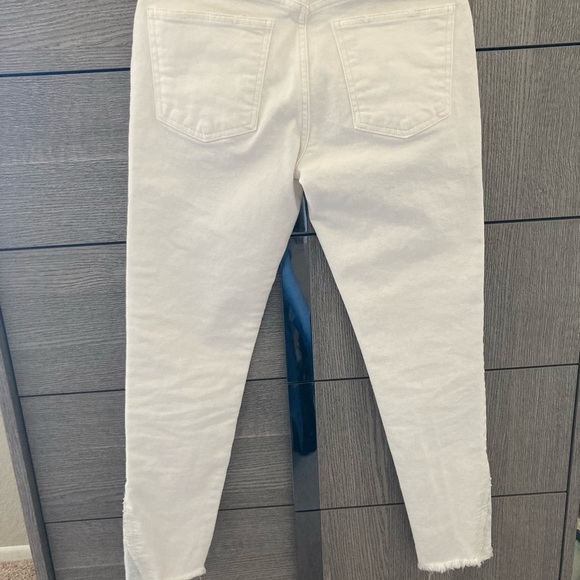 MOUSY VINTAGE BURNSIDE WHITE SKINNY JEANS SIZE 26 - $95 - Picture 2 of 16